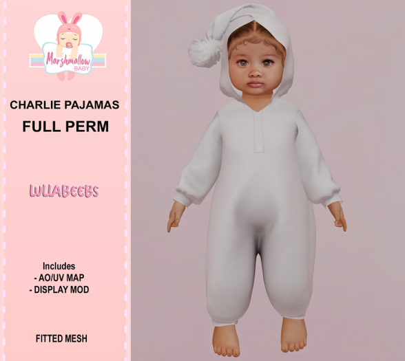 *MB* Fullperm Charlie Pajamas (LullaBeebs)
