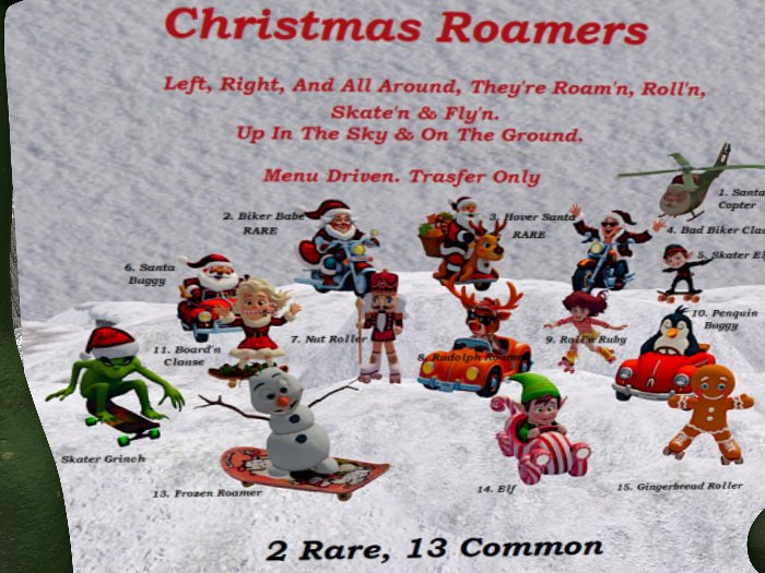 1. Santa Copter  - Christmas Roamers - UTD