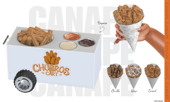 [Canape] Churros Cart