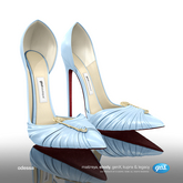 [Gos] Odessa Safety-Pin Pumps - Airy Blue