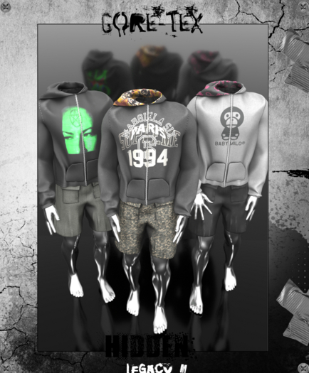 GORE-TEX "HIDDEN" HOODIES