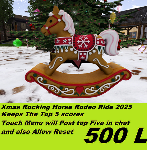 Xmas Rocking Horse Rodeo Ride 2025