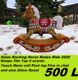 Xmas Rocking Horse Rodeo Ride 2025