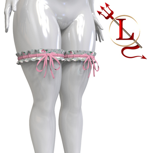LARAX Flowers Garters