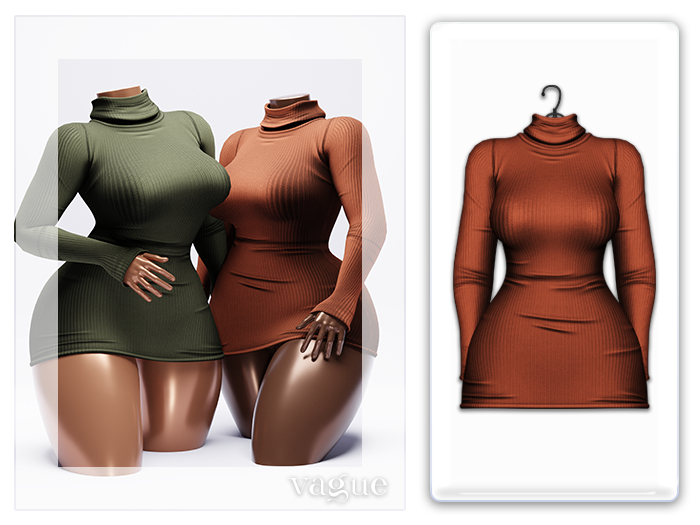 Vague. Audrey Dress II - Amber -
