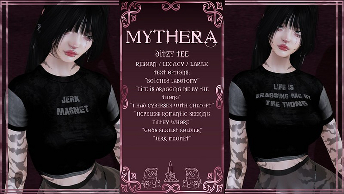 Mythera - Ditzy Tee Fatpack