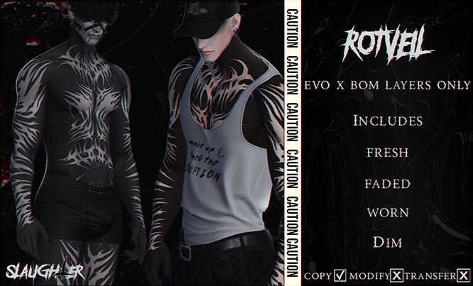 Slaughter - RotVeil Tattoo 