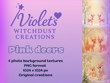 Pink deers Backgrounds