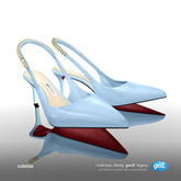 [Gos] Colette Kitten Heels - Airy Blue
