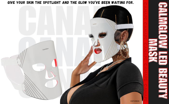 [Canape] CalmGlow LED Face Mask  - WHITE