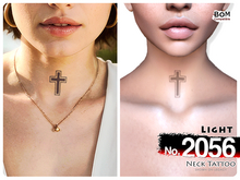 (Neck Tattoo) No.2056 Light