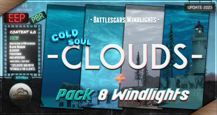 - BATTLESCARS WINDLIGHTS - CLOUDS - COLD SOUL 6.0 (EEP / PBR)