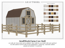 KraftWork Farm Cow Stall (Add Me)