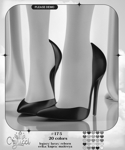 Cryucci #175 HEELS DEMO