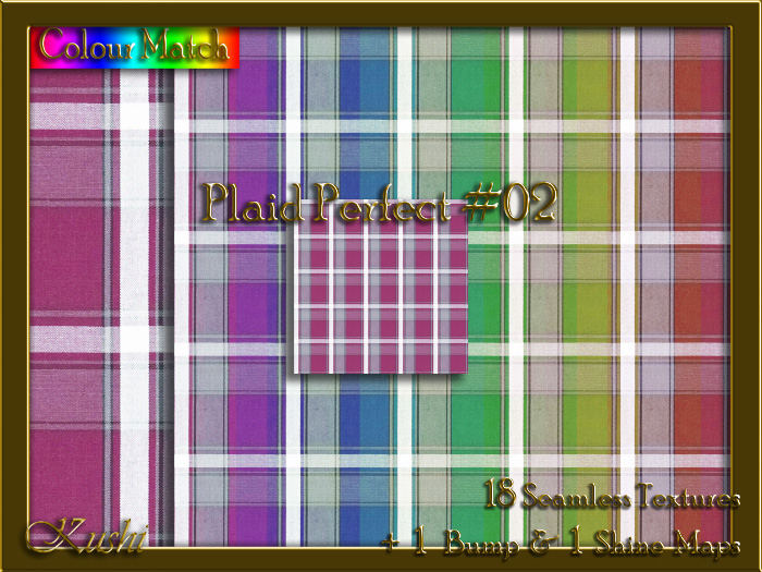 Plaid Perfect #02 Texture Pack