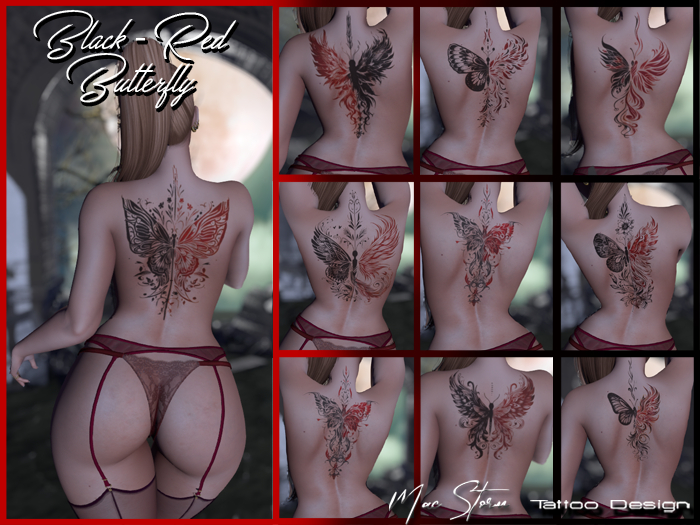 Red & Black Butterfly Collection