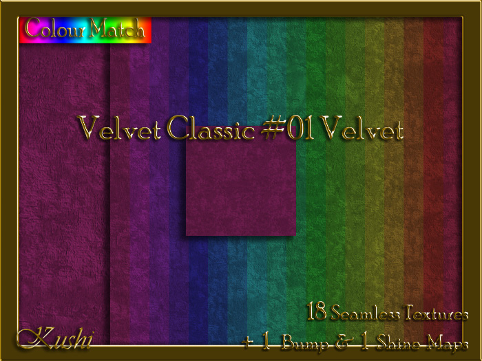 Velvet Classic #01 VELVET Texture Pack