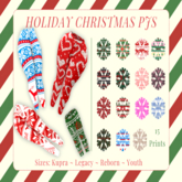 Holiday Christmas Pjs Kupra FATPACK