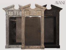Avani Aril Collection Entablature Leaning Mirror, All