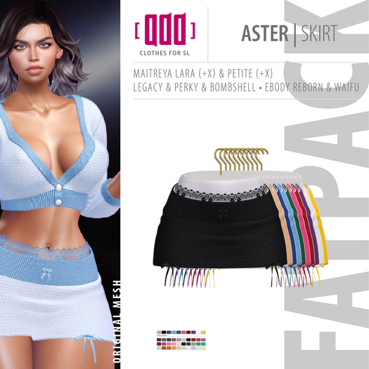 [ADD] Aster Skirt FATPACK