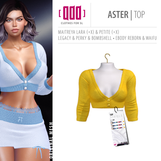 [ADD] Aster Top - Yellow