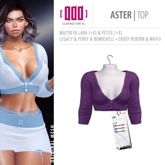 [ADD] Aster Top - Violet