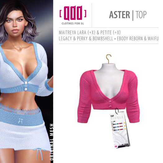 [ADD] Aster Top - Pink
