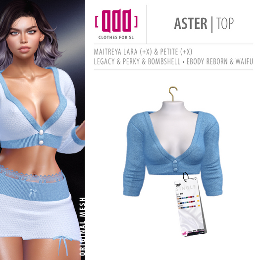 [ADD] Aster Top - BlueL