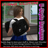 Saddle Bags Storage Solutions