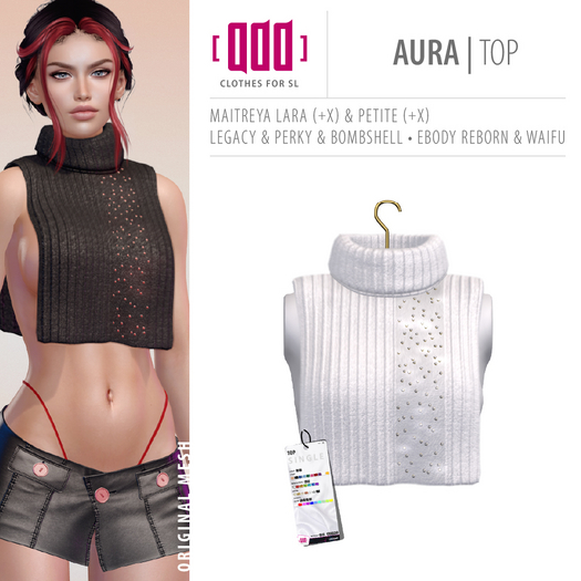 [ADD] Aura Top - White