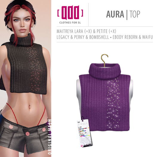 [ADD] Aura Top - Violet