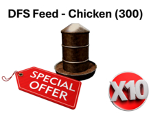 DFS Feed - Chicken (300) x 10 for L$40 [Actual Item] *** SPECIAL OFFER ***
