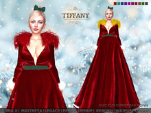 ::TD:: Chic Fur Christmas Gown