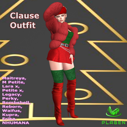 Clause Outfit   - PLAGEN  (ADD)