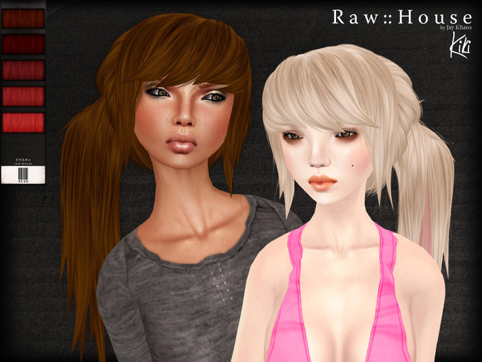 RAW HOUSE :: Kiki Hair [Reds]