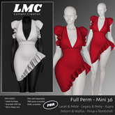 DEMO - LMC Mesh - Mini 36 - Frilly mini dress