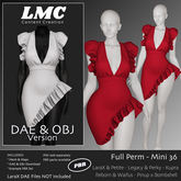 DAE - LMC Mesh - Mini 36 - DAE - Frilly Mini Dress