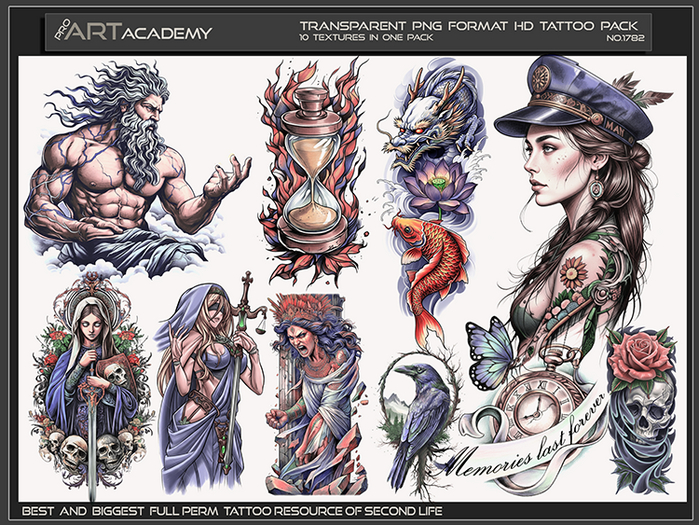 @PAA - Tattoo Texture Pack 1782