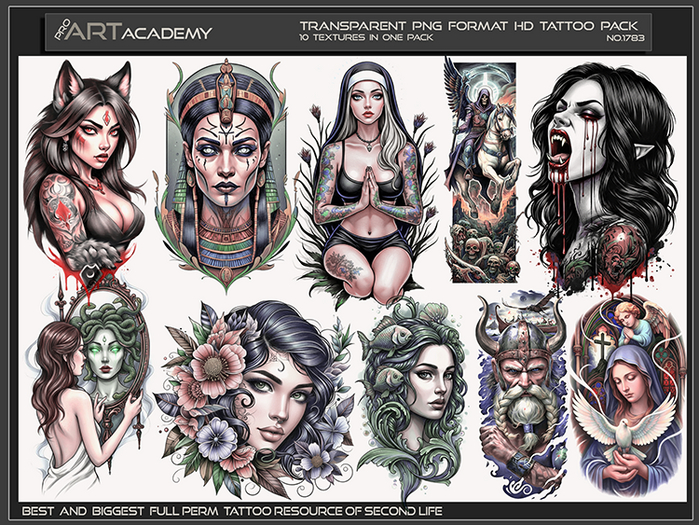 @PAA - Tattoo Texture Pack 1783