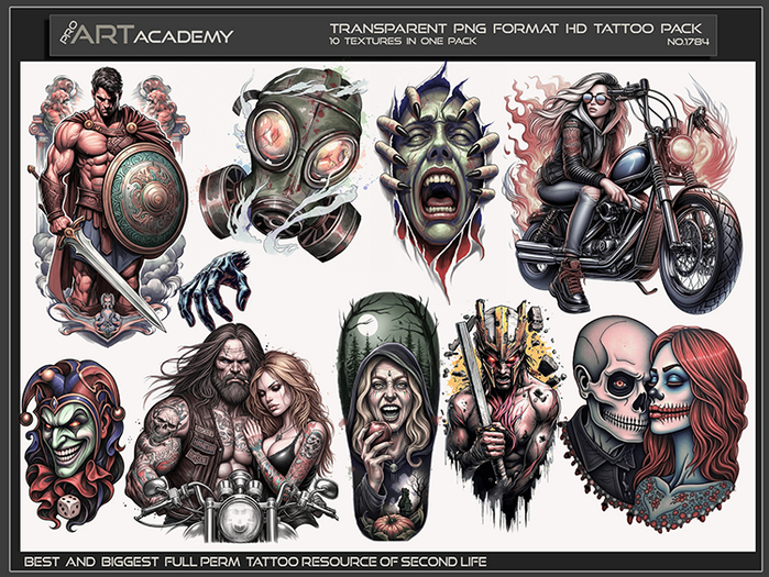 @PAA - Tattoo Texture Pack 1784