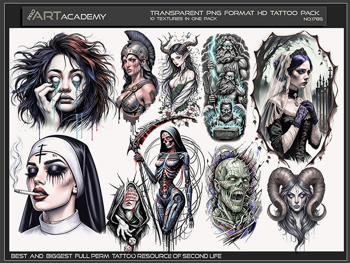@PAA - Tattoo Texture Pack 1785
