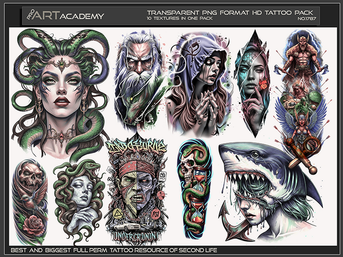 @PAA - Tattoo Texture Pack 1787