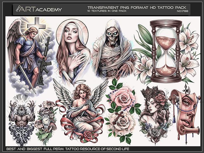 @PAA - Tattoo Texture Pack 1788