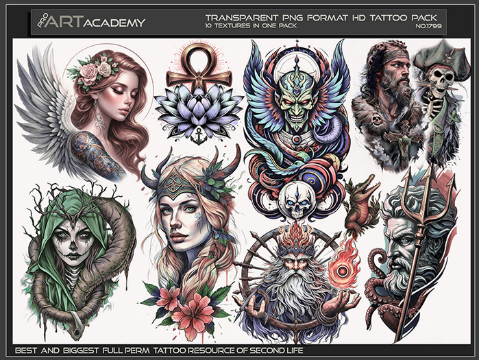@PAA - Tattoo Texture Pack 1799