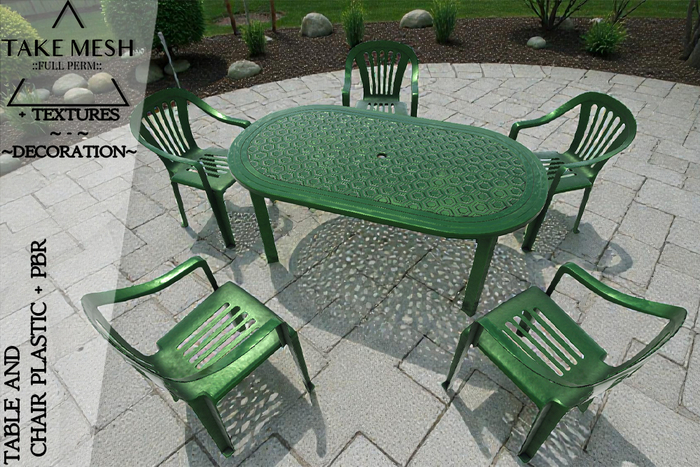 [TAKE MESH] Plastic chair Mesh..