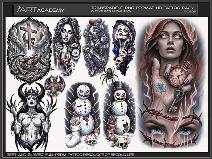 @PAA - Tattoo Texture Pack 1805