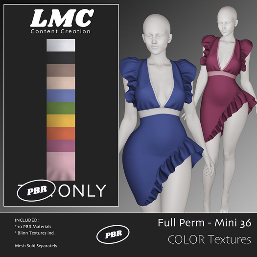 LMC TGA - Colors - Textures for the LMC Mini 36 - 