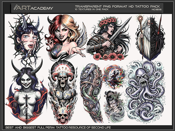 @PAA - Tattoo Texture Pack 1806