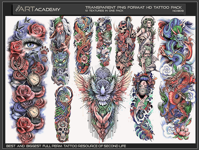 @PAA - Tattoo Texture Pack 1809