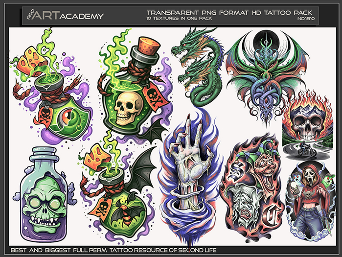@PAA - Tattoo Texture Pack 1810